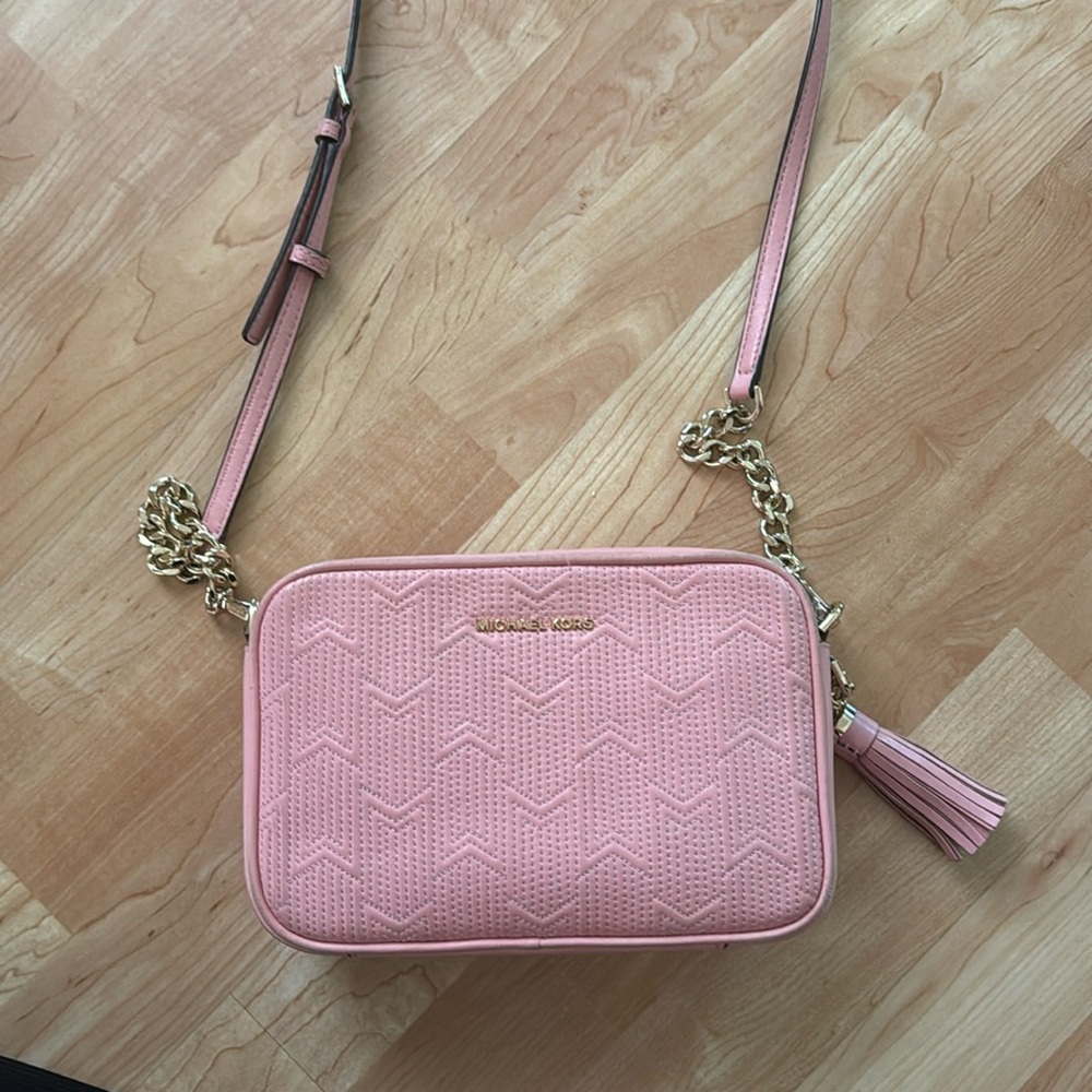 Pink Michael Kors bag